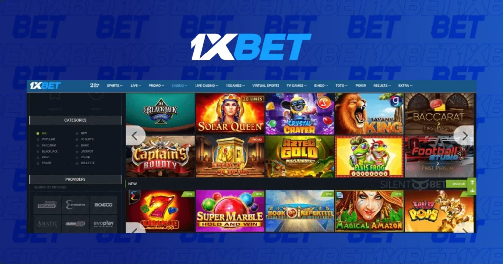 Bermain Slot Dalam Talian di 1xBet